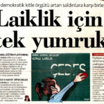 laiklik için tek yumruk